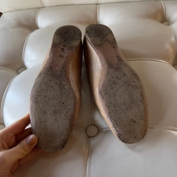 Nude Prada Loafers